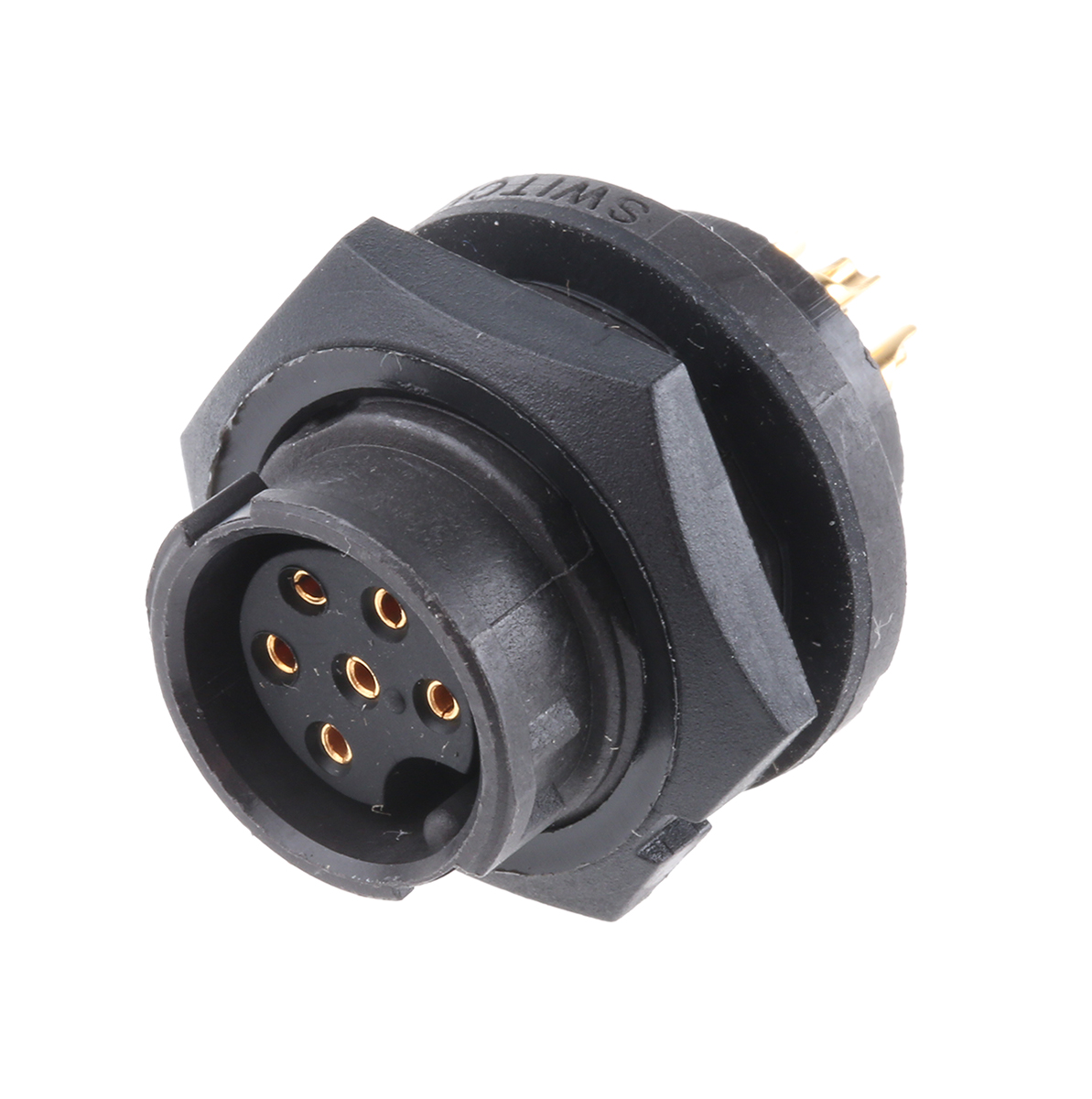 Switchcraft Circular Connector, 6 Contacts, Panel Mount, Standard Connector, Socket, Female, IP68, IP69K, EN3 Series