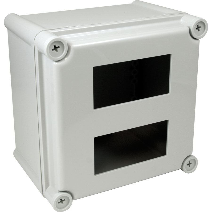 Red Lion Enclosure For Use With  Two 1/8 DIN Meters