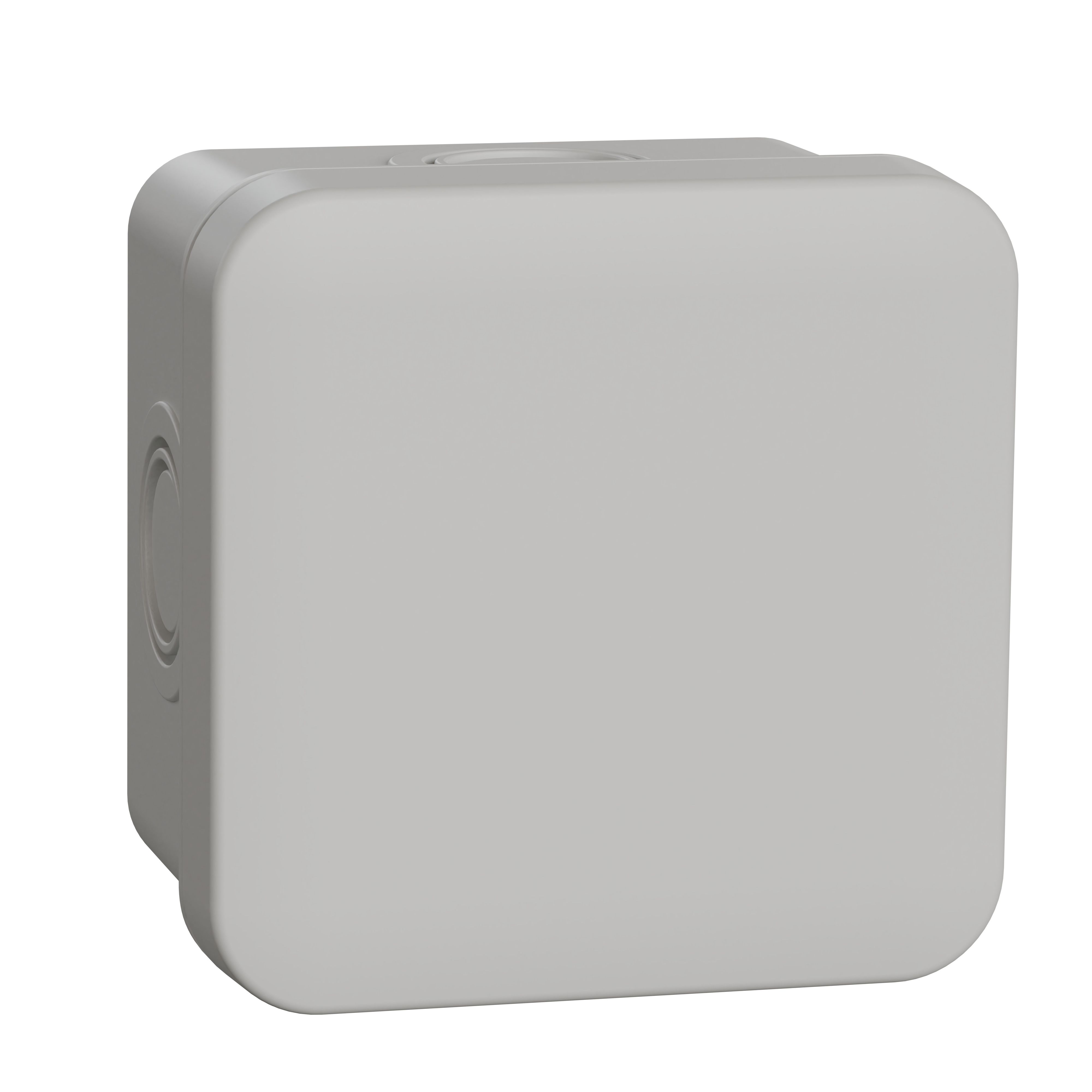 Schneider Electric Mureva Box Series Grey ABS Junction Box, IP20, 65 mm, 65mm 45 mm
