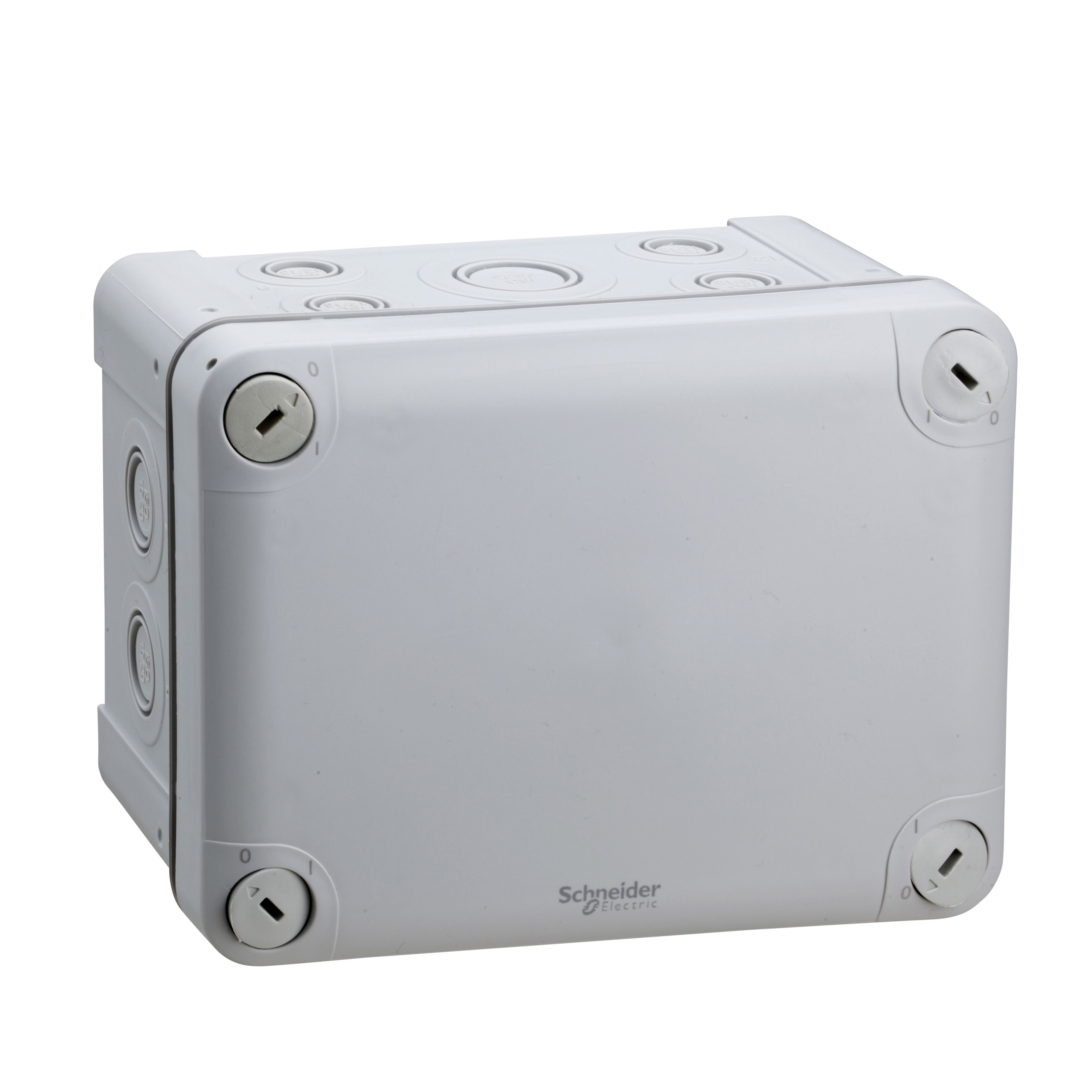 Schneider Electric Mureva Box Series Grey Polypropylene Junction Box, IP55, 150 mm, 85mm 120 mm