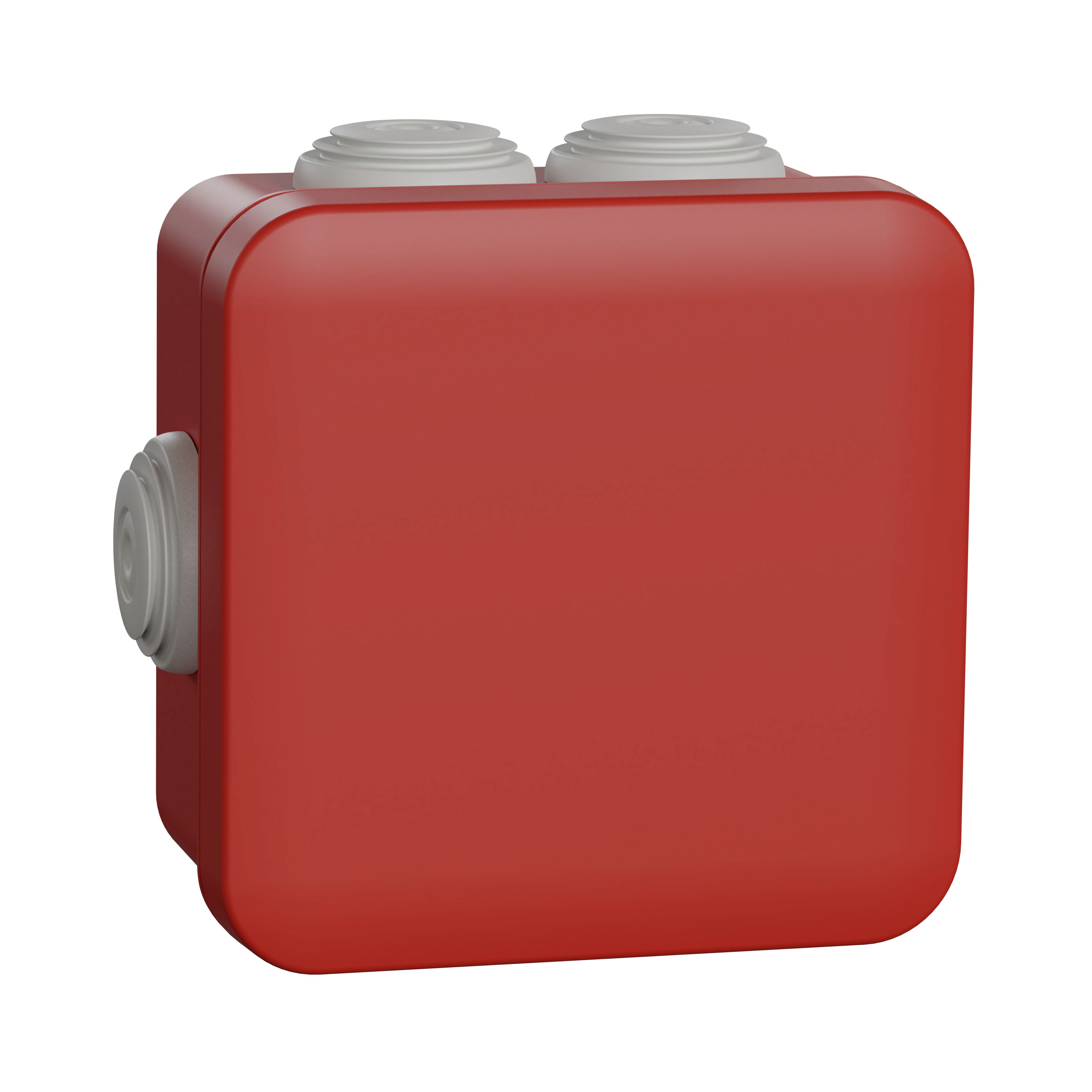 Schneider Electric Mureva Box Series Red Polypropylene Junction Box, IP55, 98 mm, 98mm 51 mm