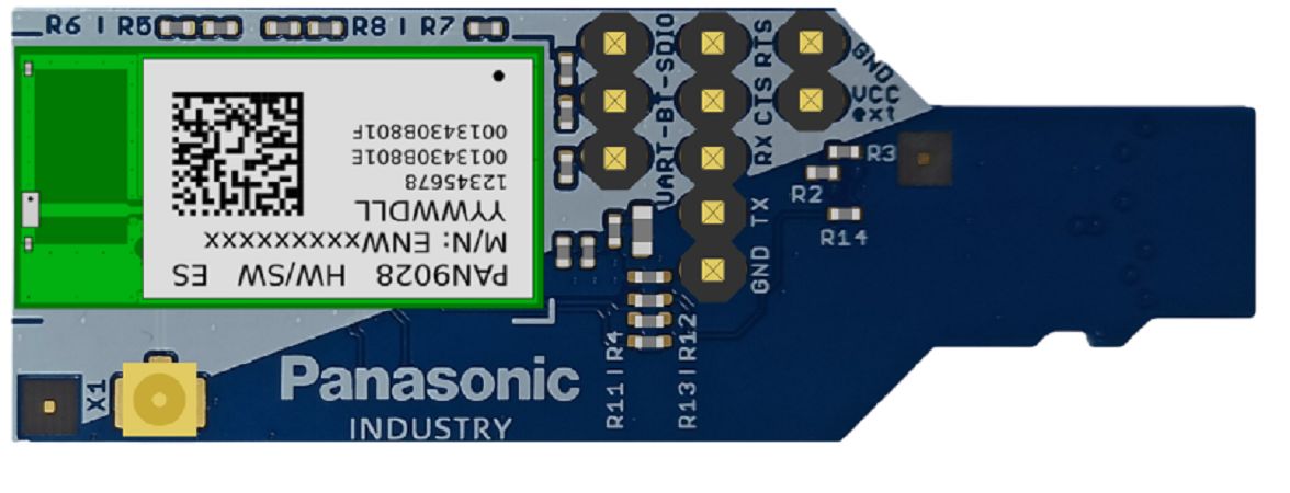 Panasonic ENWF9408AVEF 3.3 V WiFi Module Evaluation Kit, IEEE 802.11 b/g 2.4 GHz