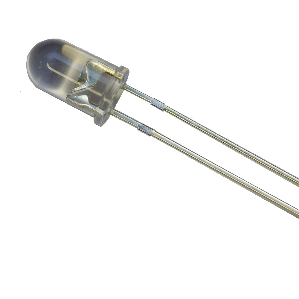 OSA Opto EOLD-365-525 Series 1-LEDs UV LED 370 nm 6 mW 15 °, 2-Pin Through Hole package