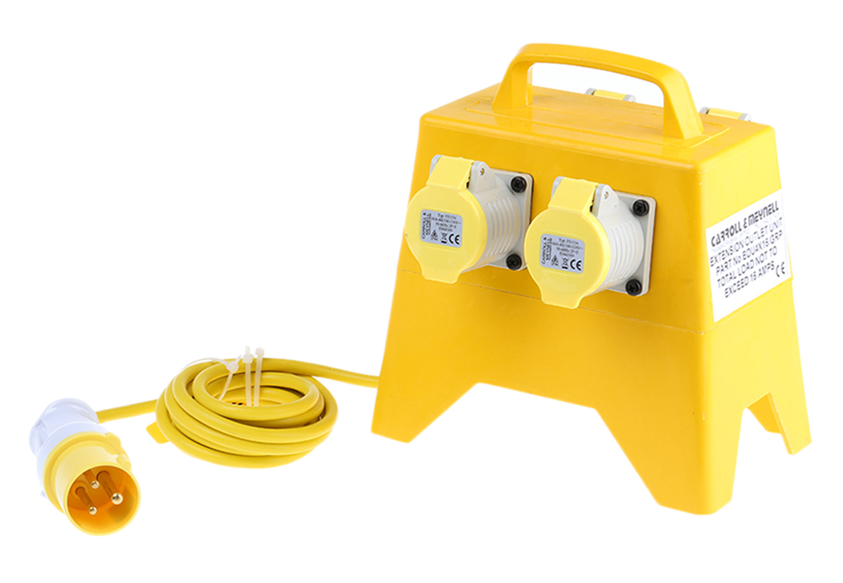 Carroll & Meynell Splitter Box, 110 V ac Primary, 110 V ac Secondary, 16 A O/P