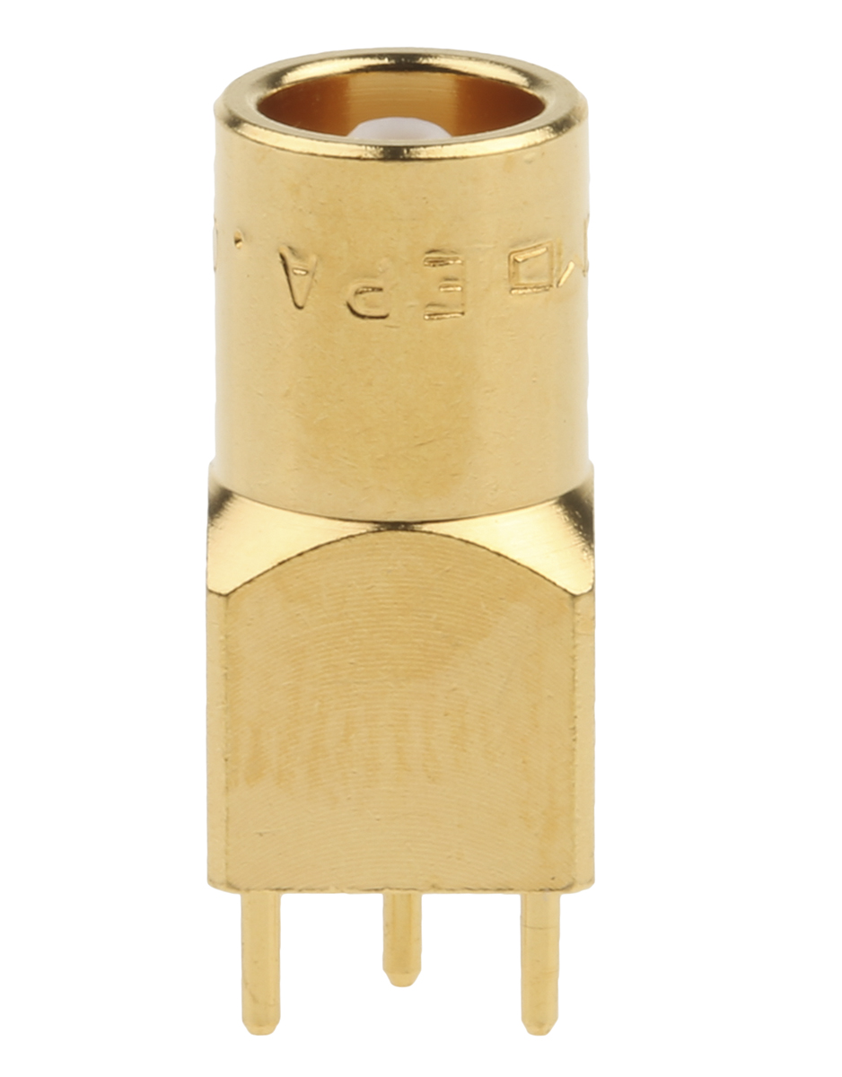 LEMO 00 S Series Through Hole Female NIM-CAMAC CD/N 549 Connector, 50 Ω, Straight Body Solder