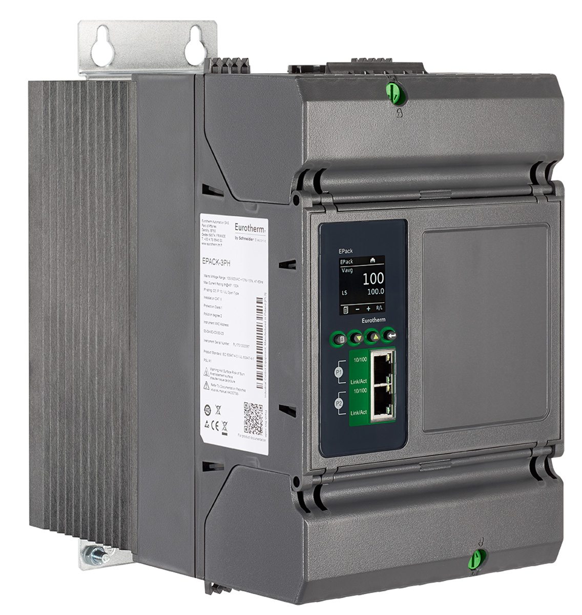 Eurotherm EPACK-3PH DIN Rail Power Controller Relay 500V Power Controller