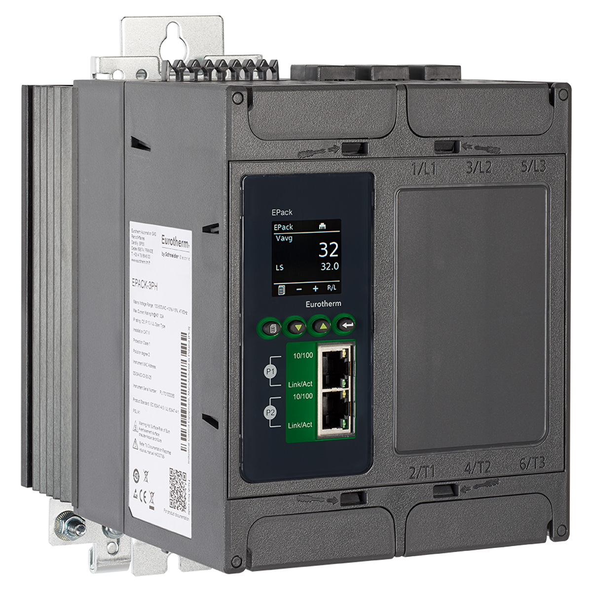 Eurotherm EPACK-3PH DIN Rail Power Controller Relay 500V 3 Phase