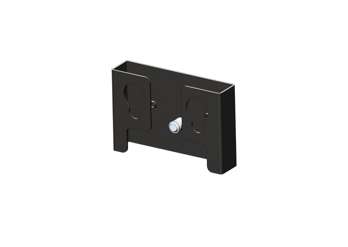 APC PDU Series Cable Management Accessory for Use with Power Distribution Unit, M6 Metric screws Thread, 2 Per Pack