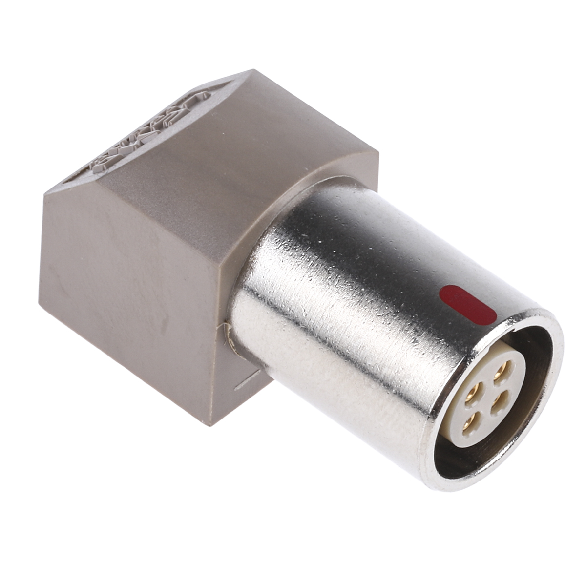 LEMO Circular Connector, 4 Contacts, Panel Mount, 12.6 mm Connector, Socket, Female, IP50, 1B Series