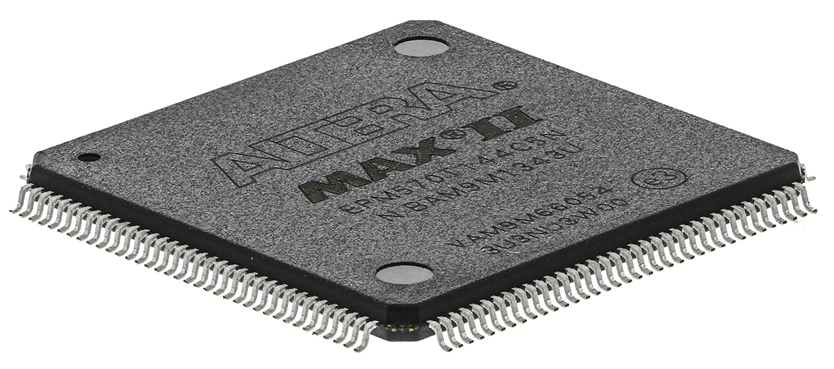 Altera Complex Programmable Logic Device MAX II 440 Cells, 116 I/O, 7.1 ns 57 Labs, In System Programmability 144-Pin