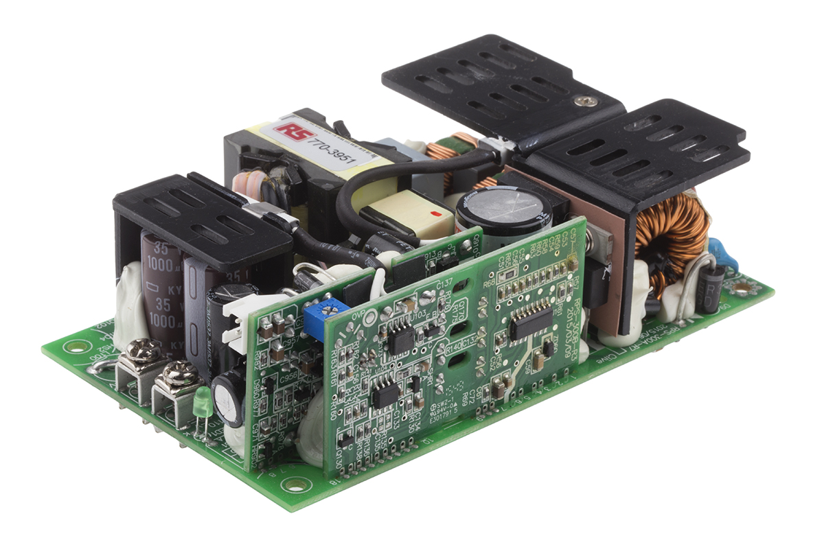epp-300-24 MEAN WELL Switching Power Supply, EPP-300-24 24V dc, 8.33A, 200 W, Input 90V ac to  264V ac