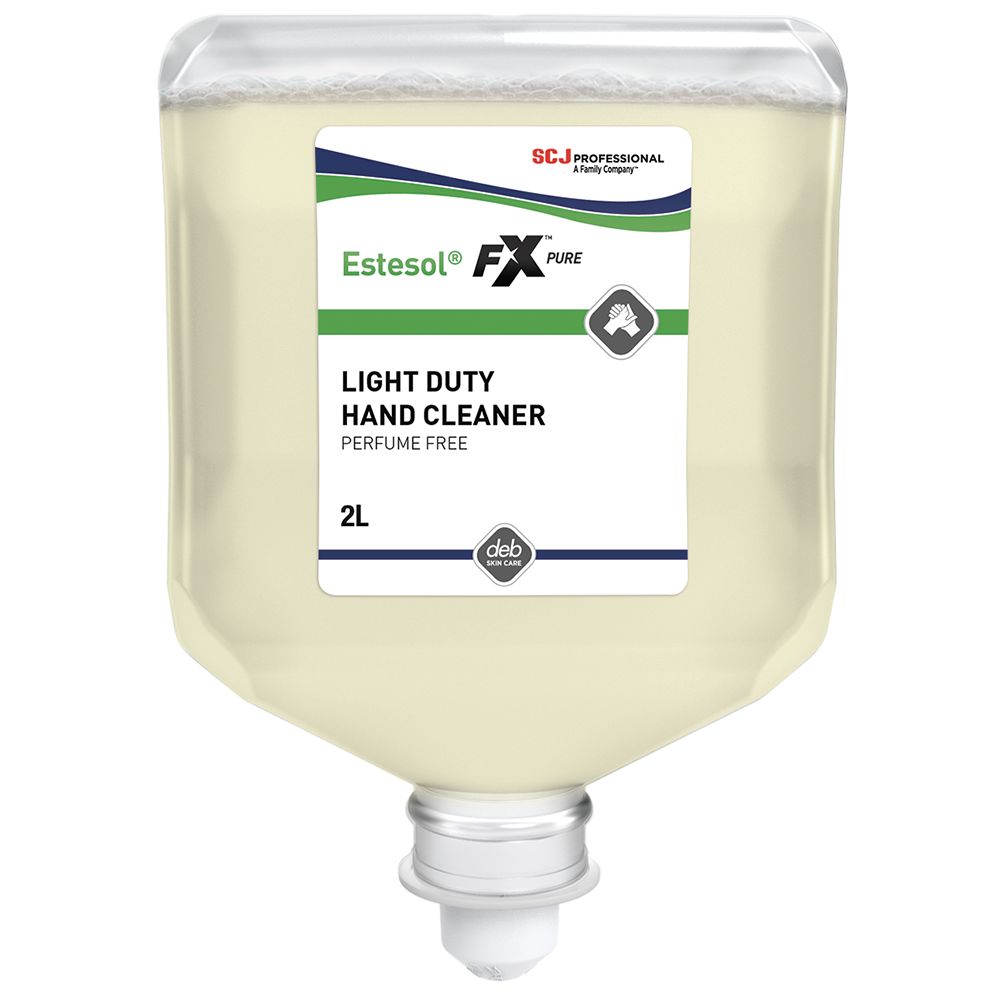 SCJ Professional Unscented Estesol FX PURE Foaming Hand Cleaner Anti-Bacterial - 2 L Cartridge