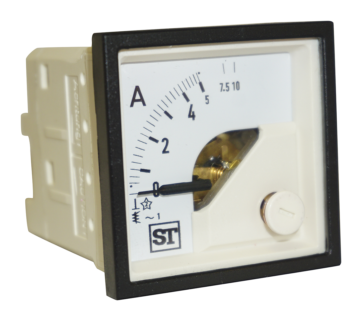 Sifam Tinsley Sigma Analogue Panel Ammeter 100 A AC, 48 mm x 48 mm, 0.5 %