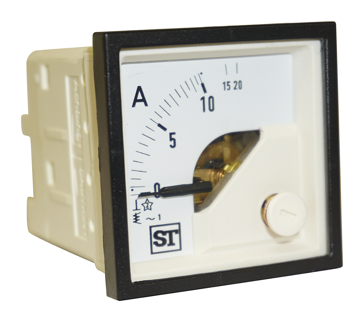 Sifam Tinsley Sigma Analogue Panel Ammeter 100 A AC, 48 mm x 48 mm Moving Iron
