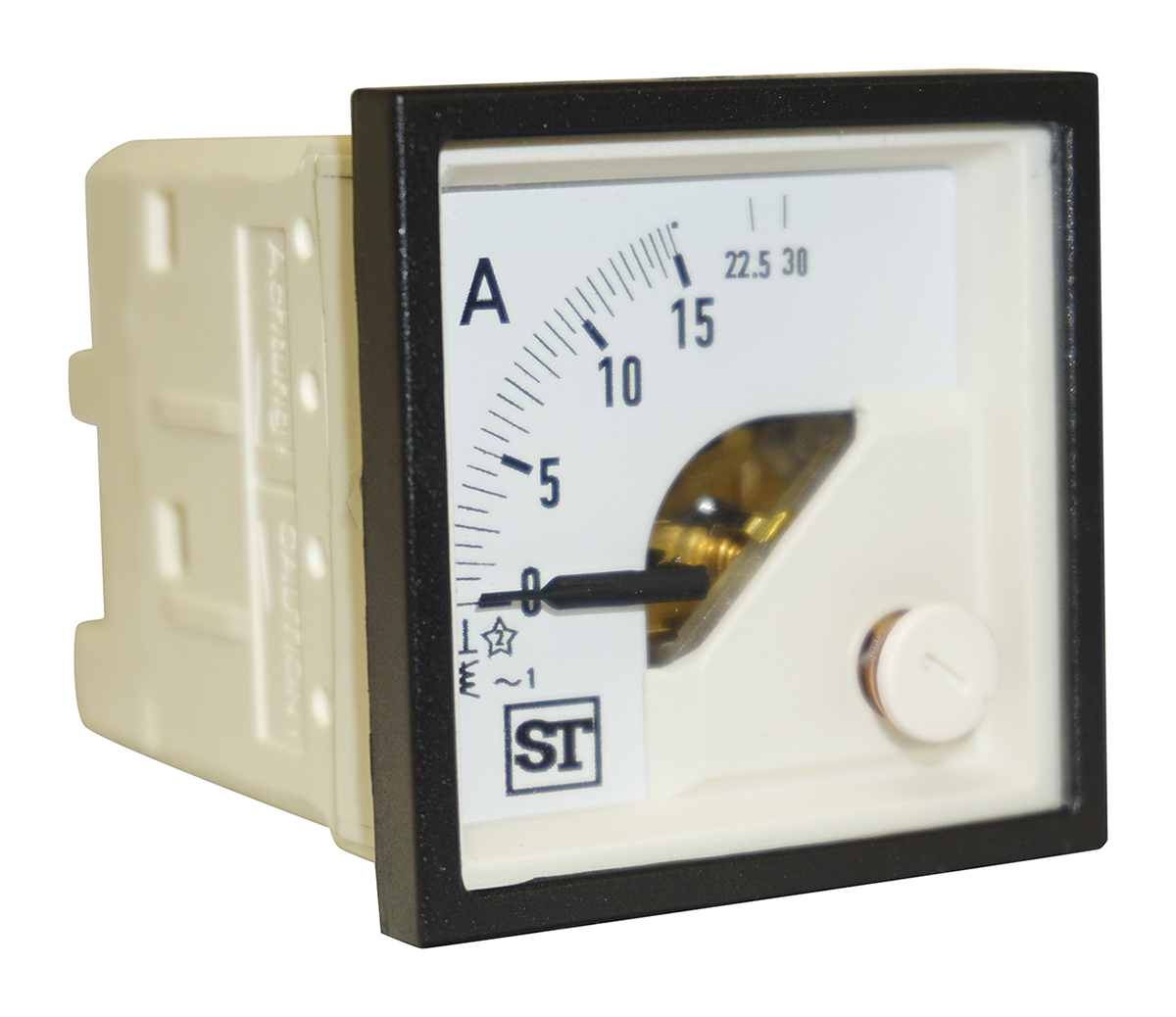 Sifam Tinsley Sigma Analogue Panel Ammeter 100 A AC, 48 mm x 48 mm, 0.5 % Moving Iron