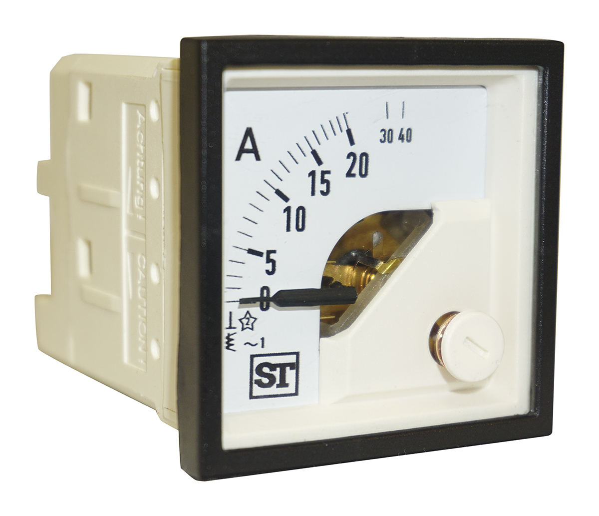 Sifam Tinsley DE Analogue Panel Ammeter 100 A AC, 0.5 % Moving Iron