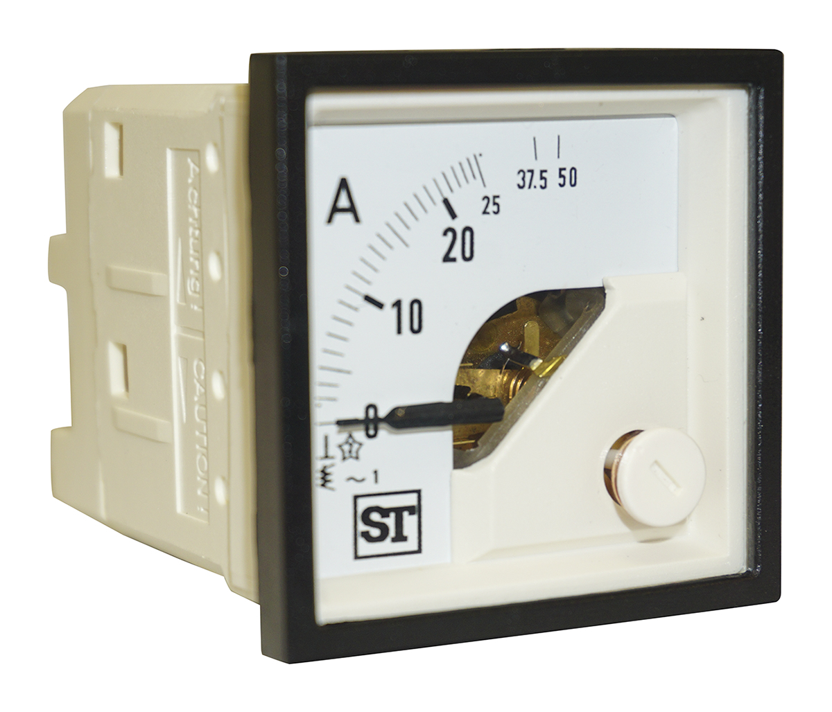 Sifam Tinsley DE Analogue Panel Ammeter 100 A AC, 0.5 % Moving Iron
