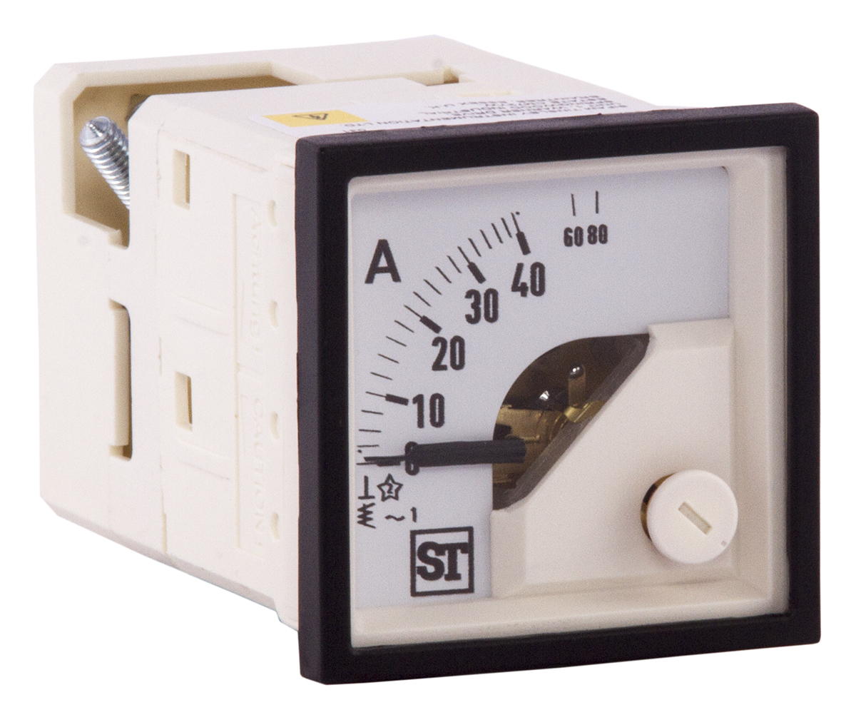 Sifam Tinsley Sigma Analogue Panel Ammeter 100 A AC, 48 mm x 48 mm, 0.5 %
