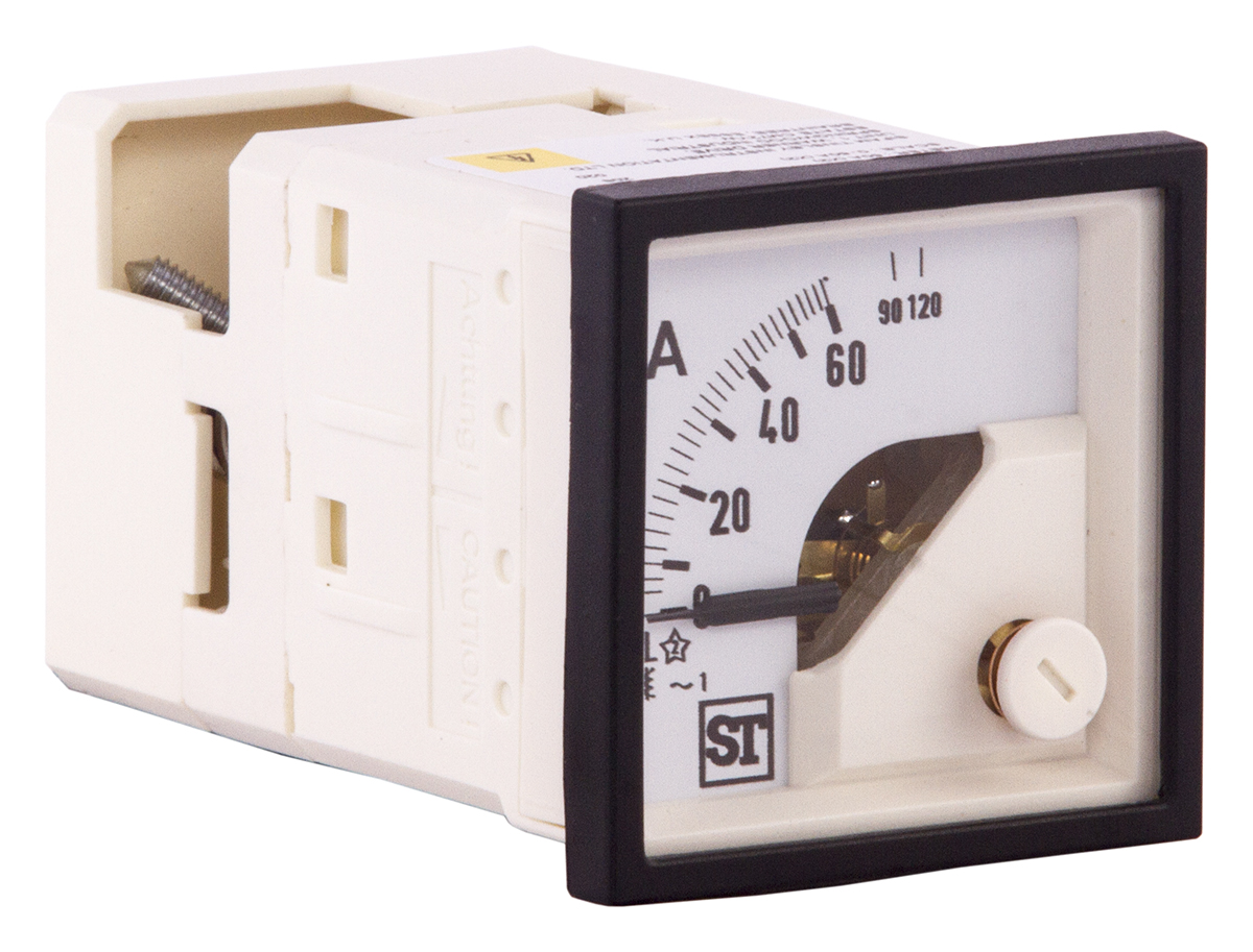 Sifam Tinsley Sigma Analogue Panel Ammeter 100 A AC Moving Iron