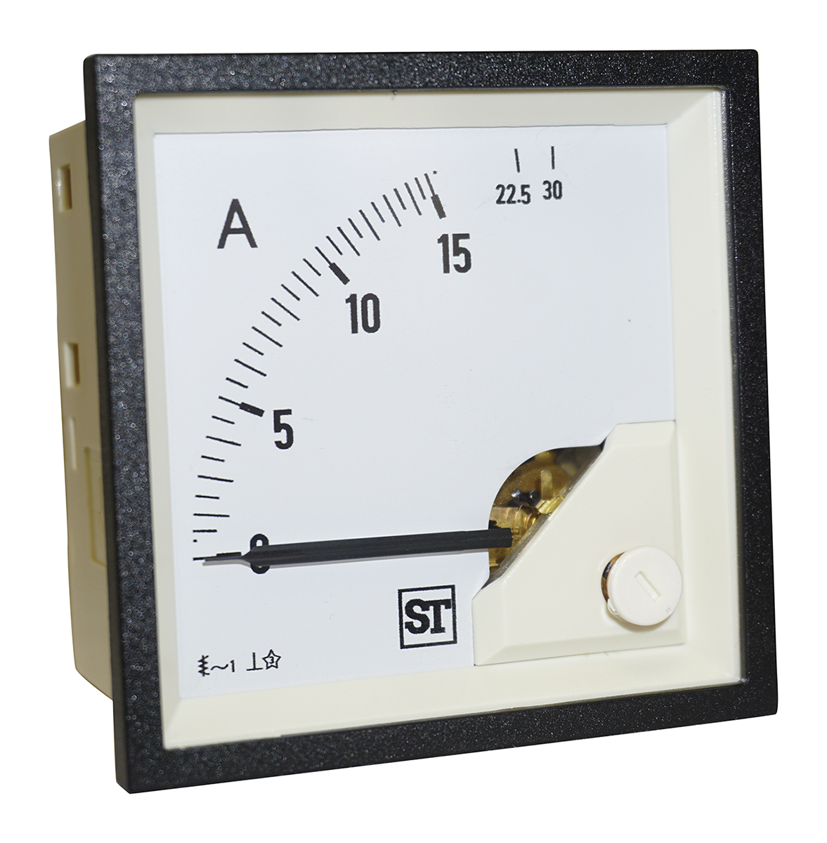 Sifam Tinsley Sigma Analogue Panel Ammeter 100 A AC, 68 mm x 68 mm, 0.5 % Moving Iron