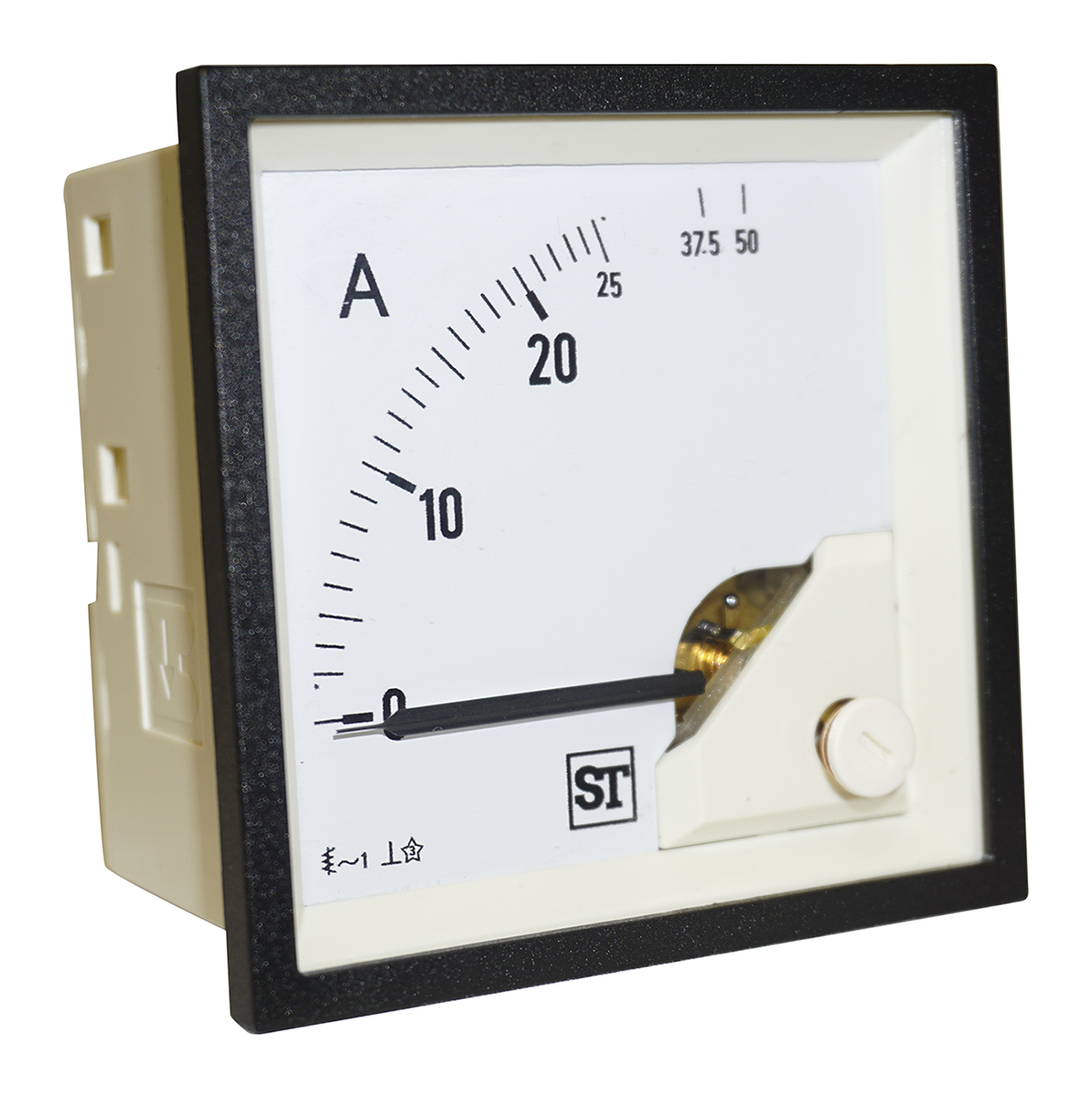 Sifam Tinsley Sigma Analogue Panel Ammeter 100 A AC, 68 mm x 68 mm, 0.5 % Moving Iron