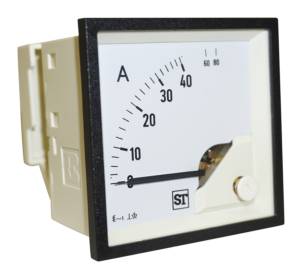 Sifam Tinsley Sigma Analogue Panel Ammeter 100 A AC, 0.5 % Moving Iron