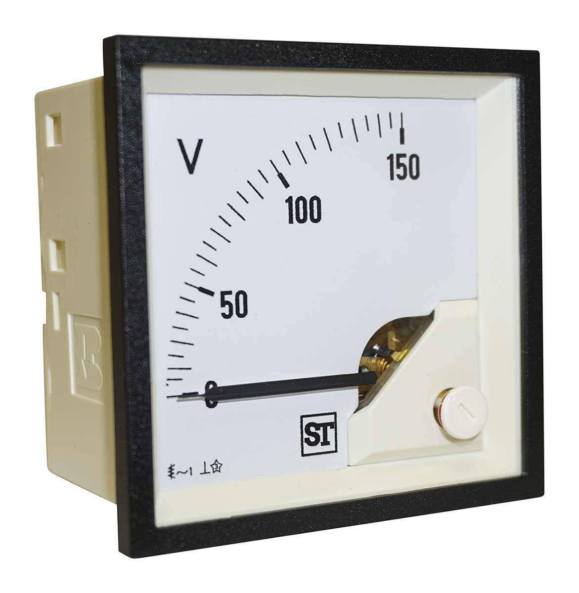 Sifam Tinsley Sigma Series Analogue Voltmeter AC, 68 mm, 68 mm