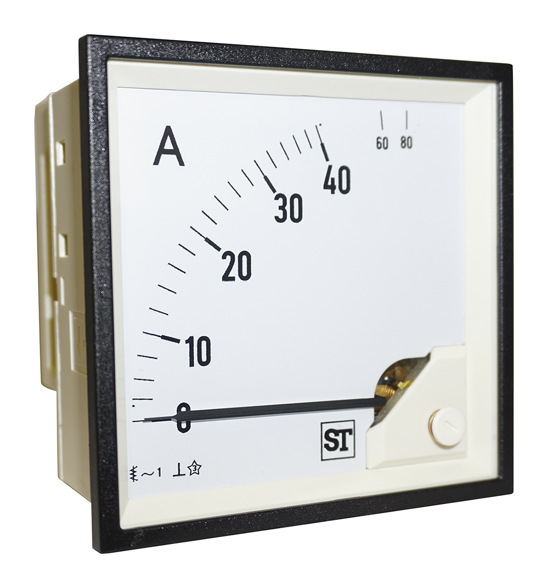 Sifam Tinsley DE Analogue Panel Ammeter 100 A AC, 0.5 % Moving Iron