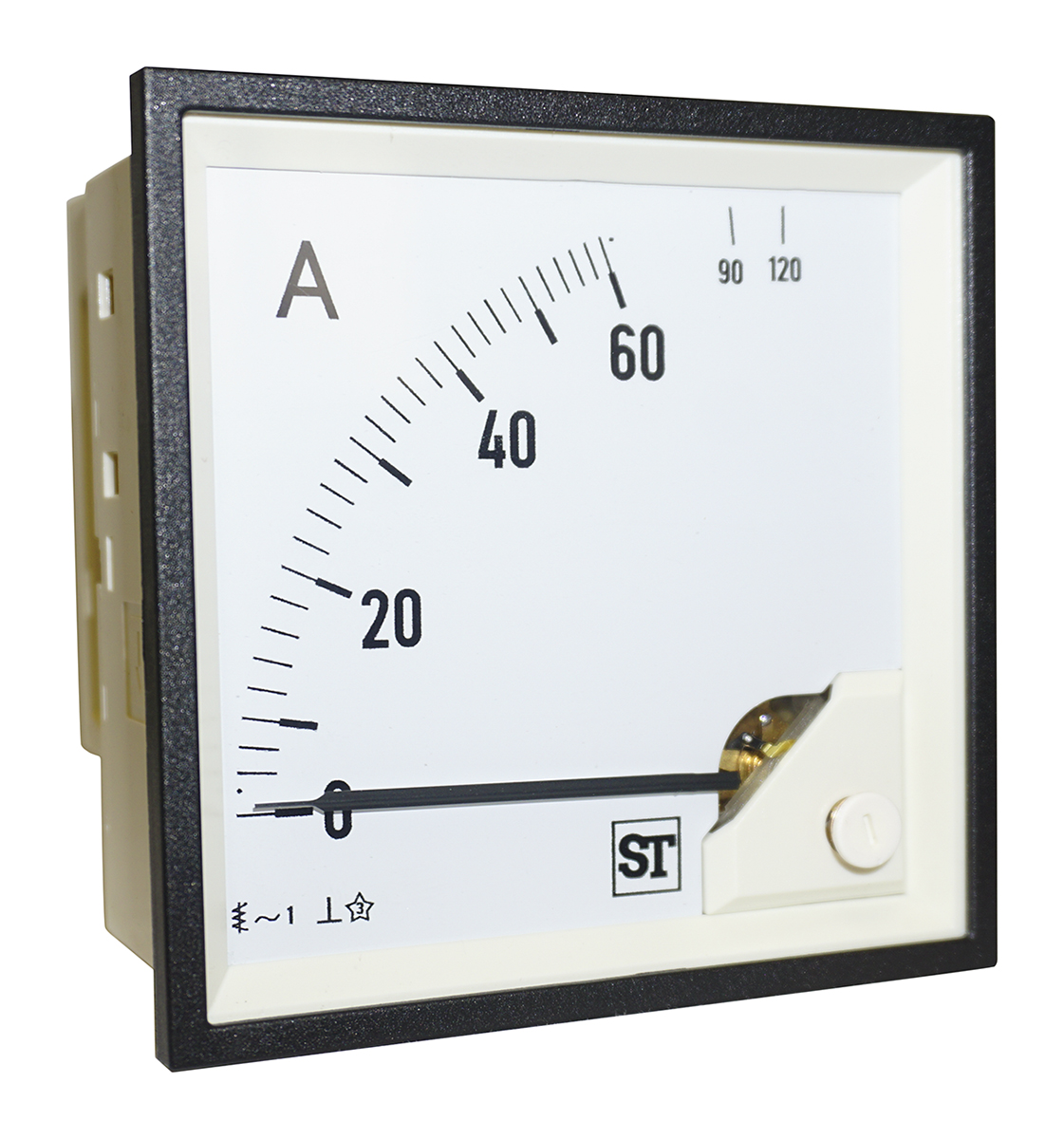 Sifam Tinsley DE Analogue Panel Ammeter 100 A AC, 0.5 % Moving Iron