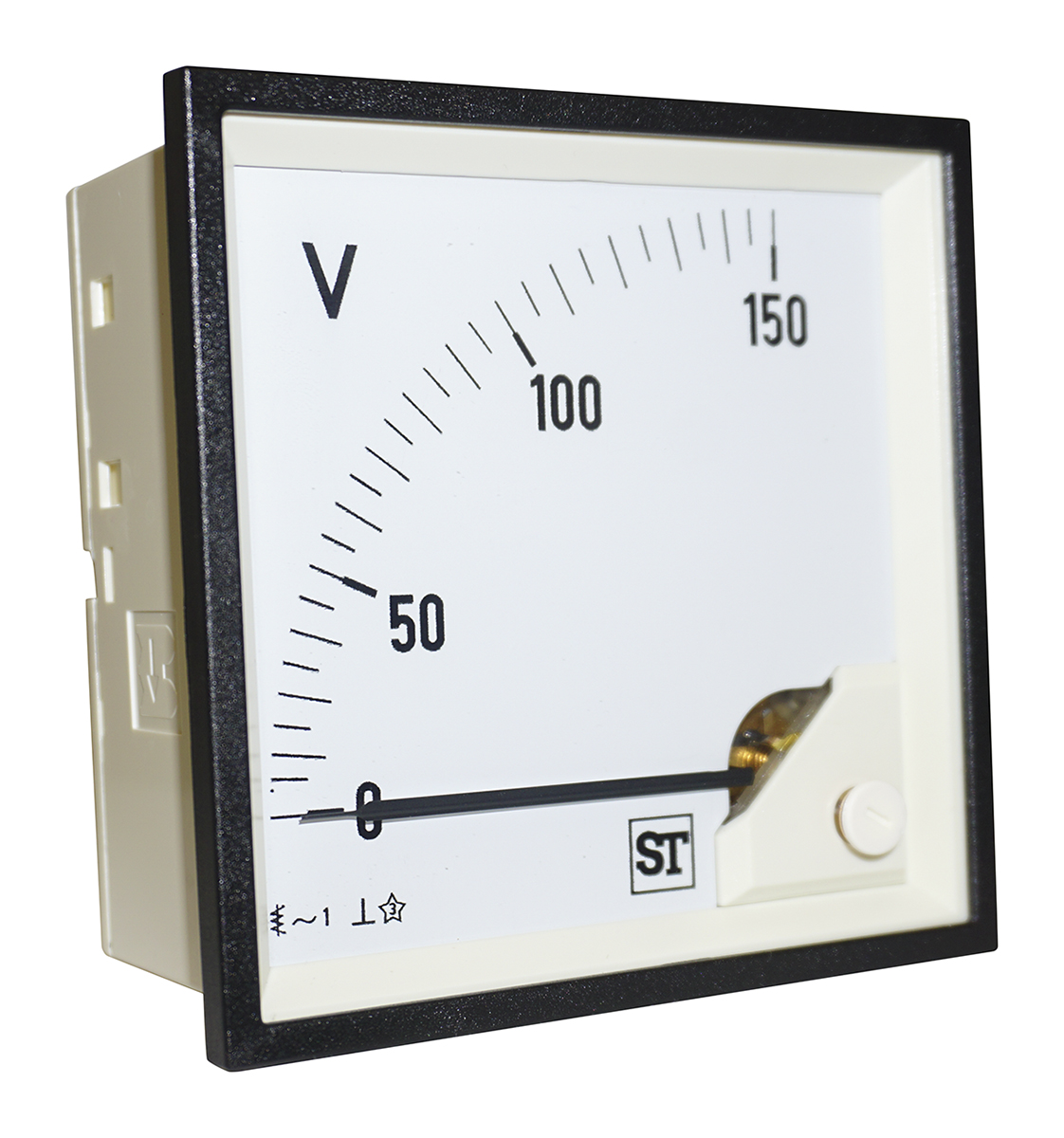 Sifam Tinsley Sigma Series Analogue Voltmeter AC, 92 mm, 92 mm