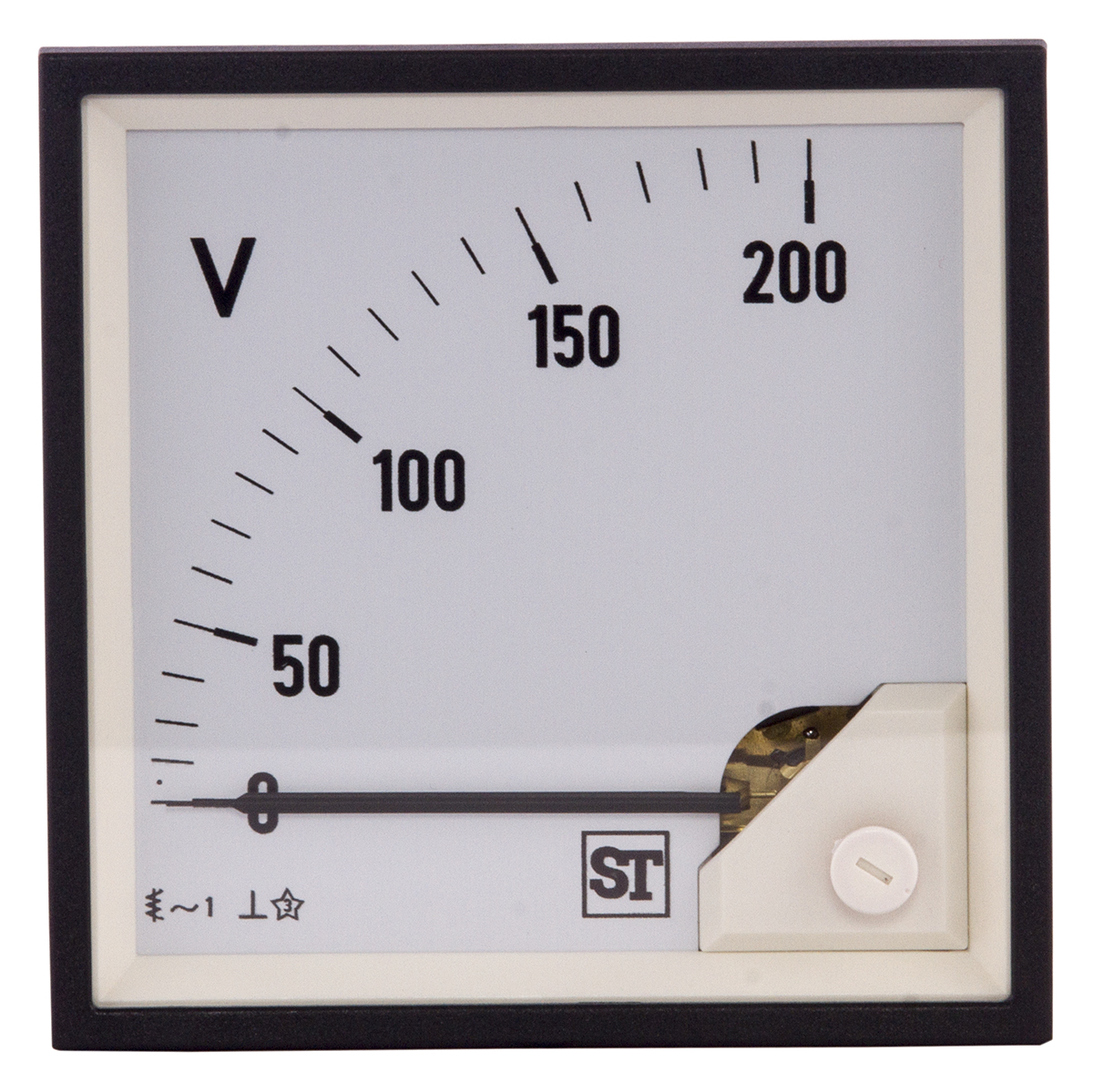 Sifam Tinsley Sigma Series Analogue Voltmeter AC, 92 mm, 92 mm