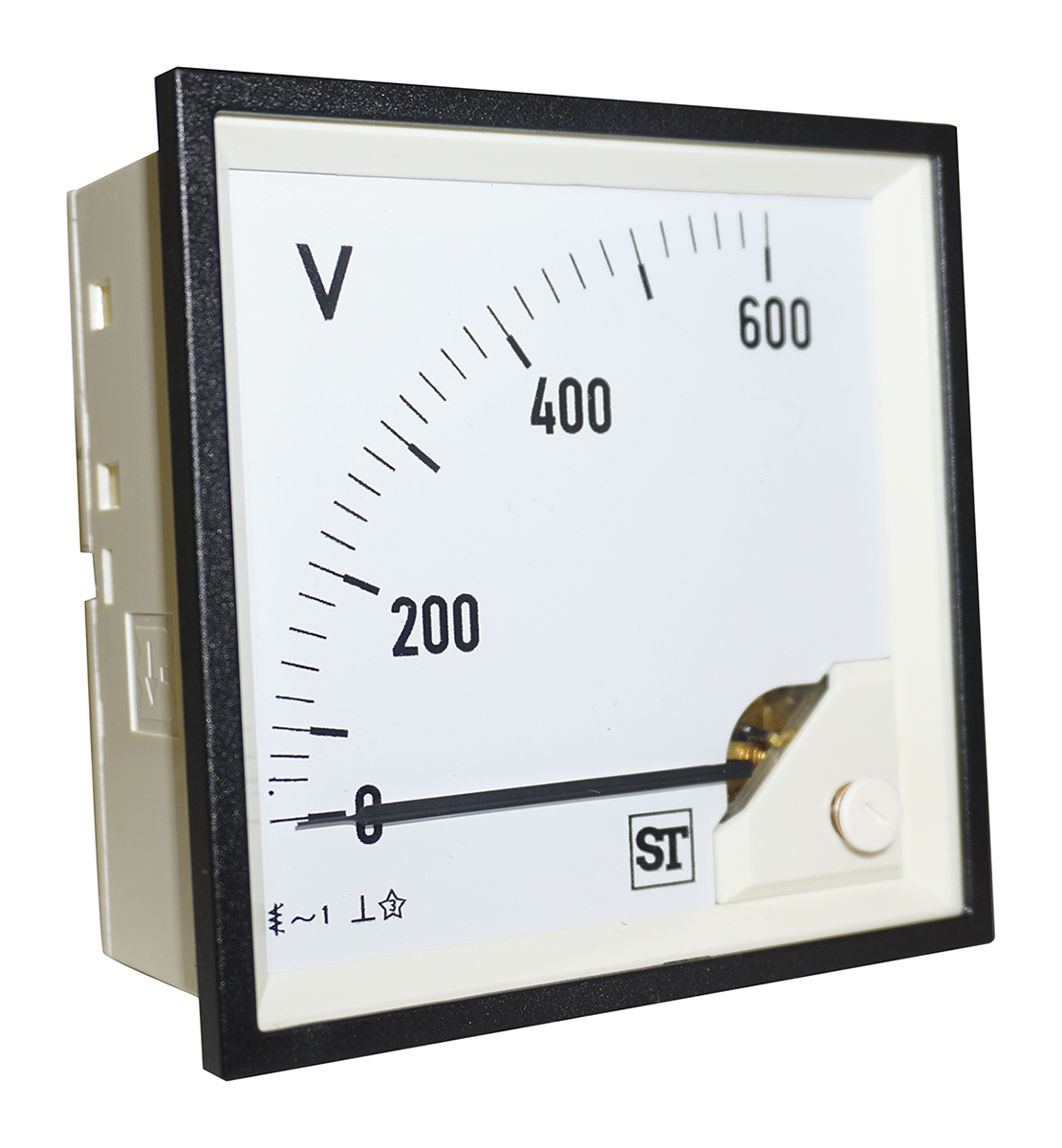 Sifam Tinsley Sigma Series Analogue Voltmeter AC, 92 mm, 92 mm