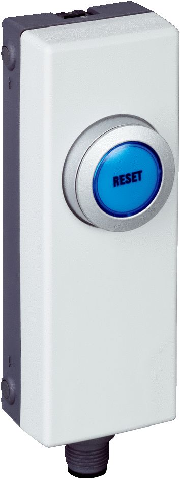 SICK Slow Control Station Switch - 1 NO, Polybutylene Terephthalate, 1 Cutouts, Blue, +/-, IP65