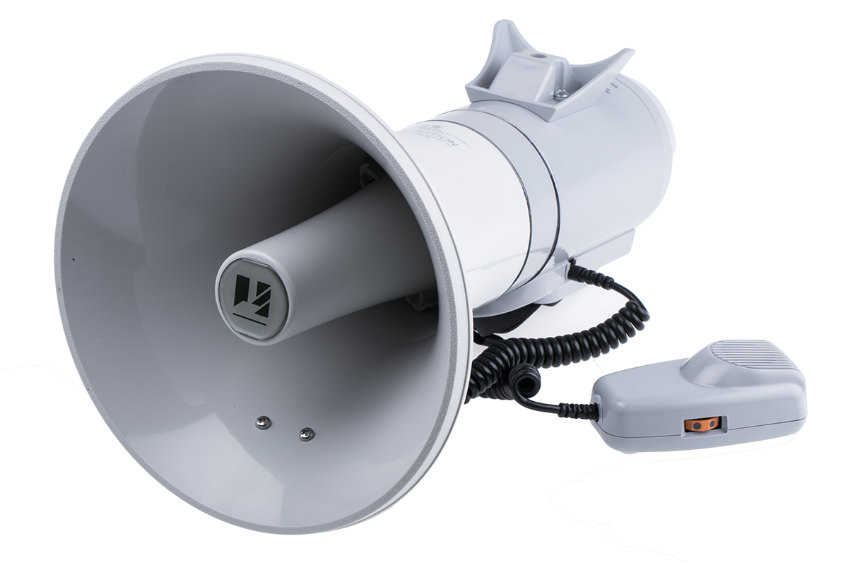 TOA ER2215 Grey Shoulder Megaphone