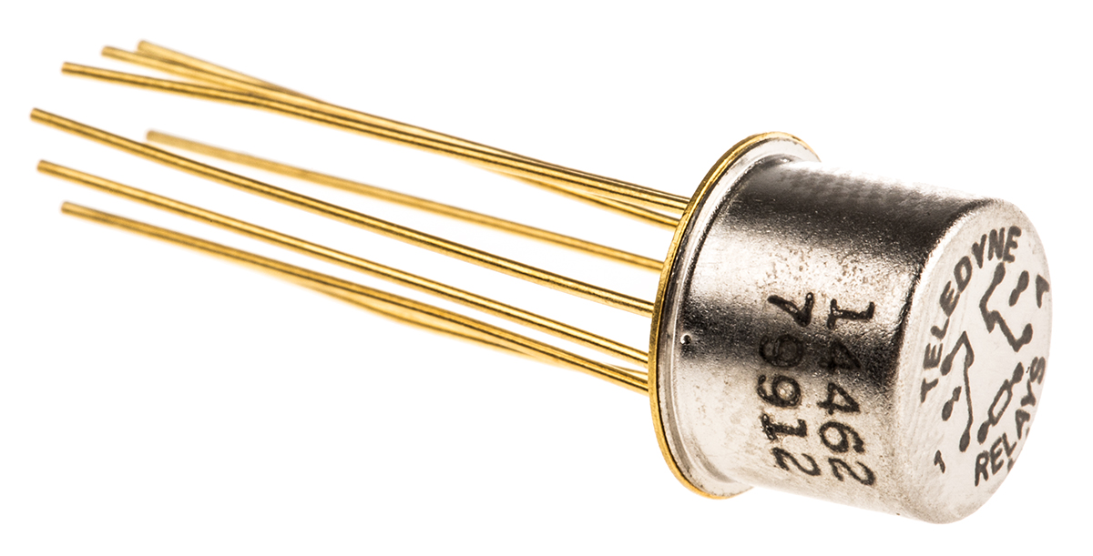 Teledyne PCB RF Relay, 12 V dc Coil, DPDT