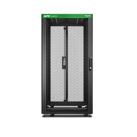 APC Easy Rack Series Black 24 U Server Rack , 120 cm, 199.8 cm Height 60 cm