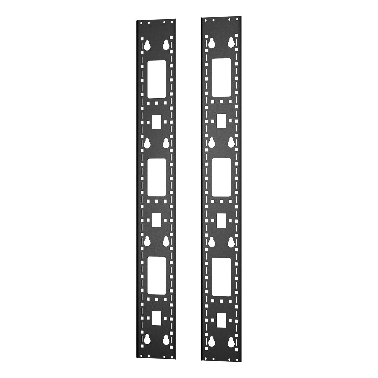 APC Easy Rack Series Vertical Mounting for Use with Server Rack, M5 Thread, 2 Per Pack Piece(s) 1075 mm 10 mm 129mm