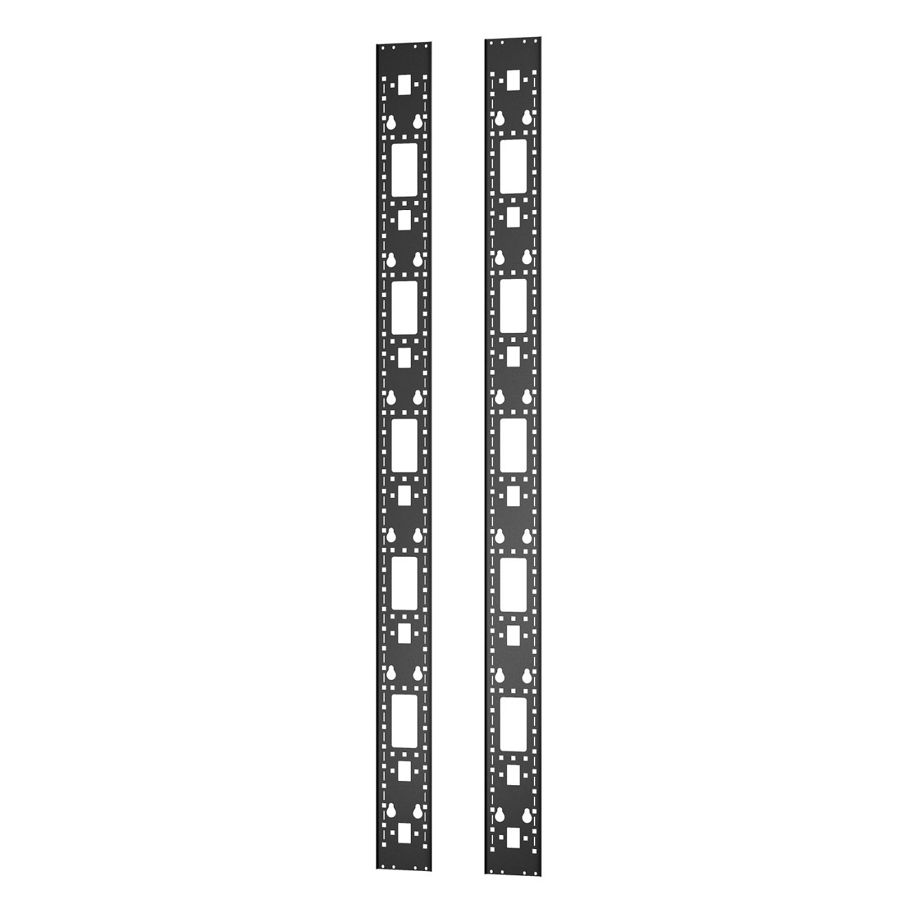 APC Easy Rack Series Vertical Mounting for Use with Server Rack, M5 Thread, 2 Per Pack Piece(s) 1868 mm 10 mm 129mm