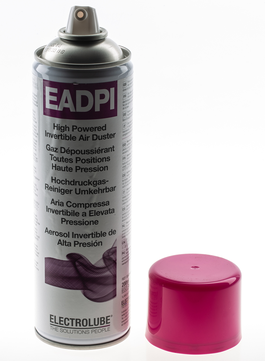 ereadpi200-new Electrolube EREADPI200 New High Power Invertible EADP Air Duster, 200 ml