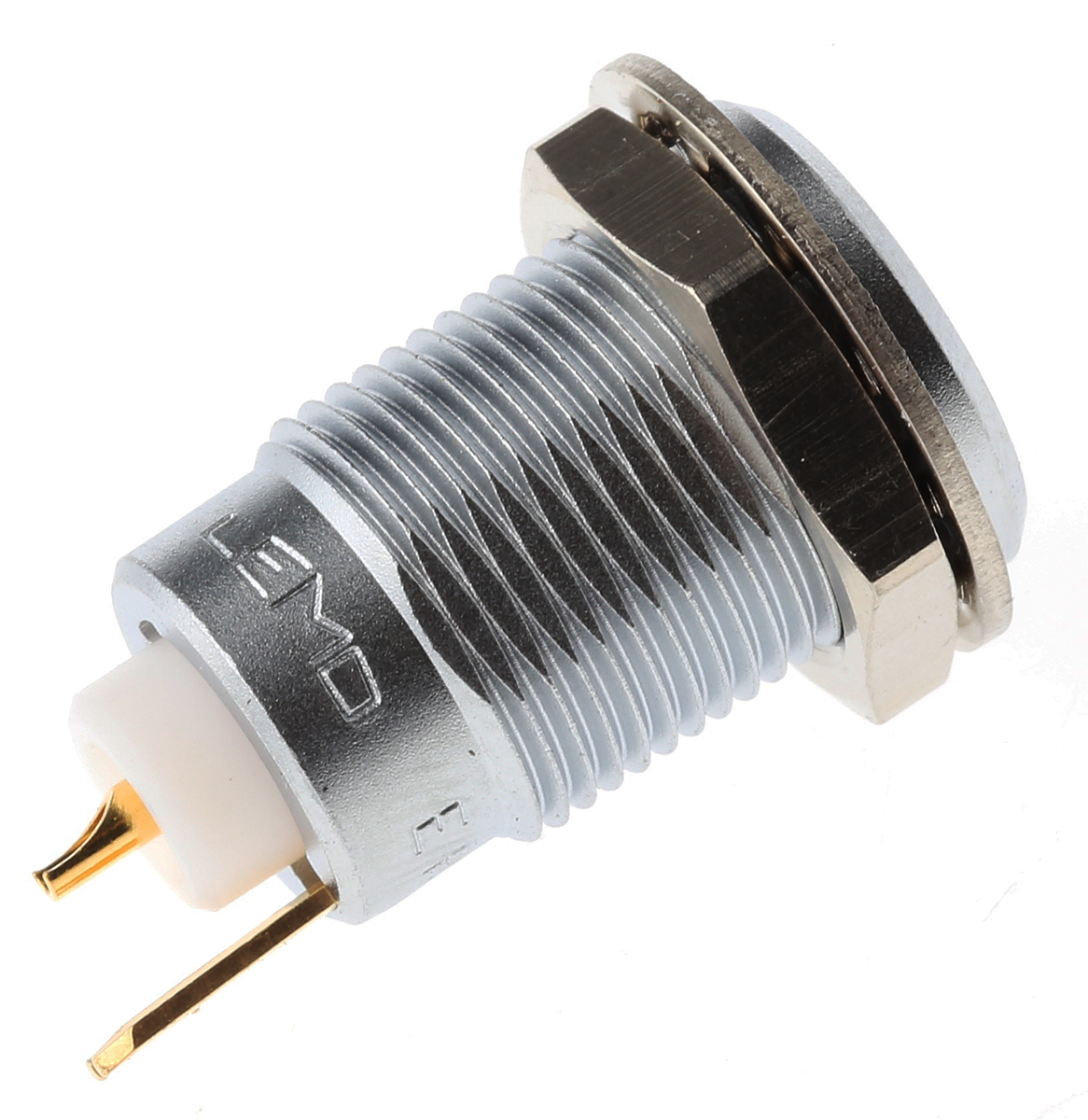 LEMO Circular Connector, 1 Contacts, Panel Mount, 8 mm Connector, Socket, Female, IP50, 0S Series