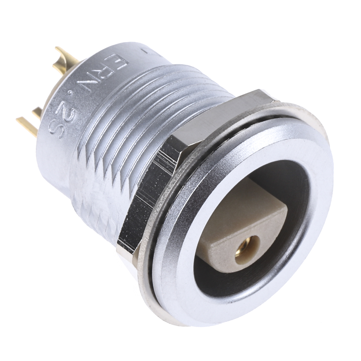 LEMO Circular Connector, 2 Contacts, Panel Mount, 18 mm Connector, Socket, Female, IP50, 2S Series