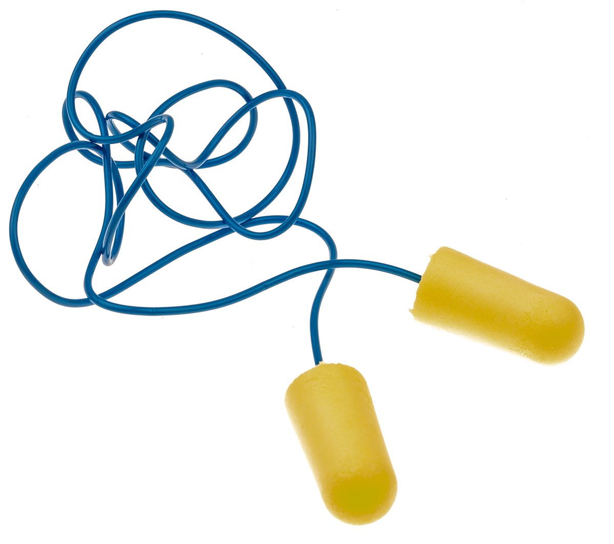 3M E.A.R Soft Yellow Neons Series Yellow, Blue Disposable Ear Plugs, 34 dB Rated 200
