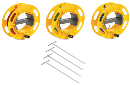 Fluke ES-162P4-2 4-Pole Stake Kit, For Use With 1623, 1625