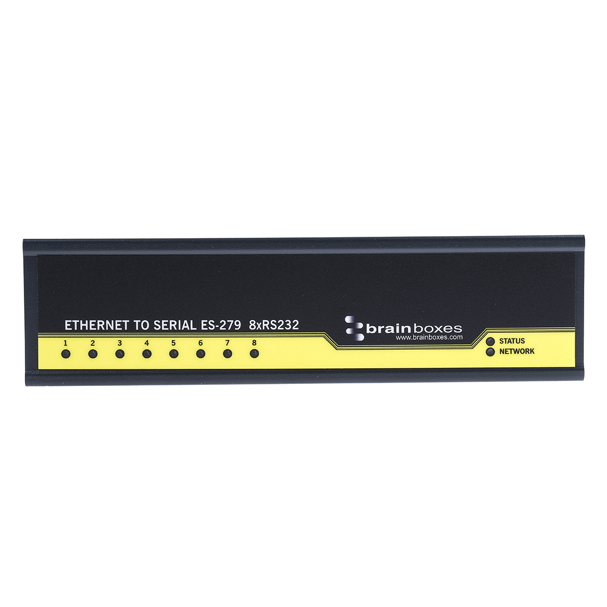 es-279 Brainboxes Serial Device Server 8, 1 Mbps Baud Rate