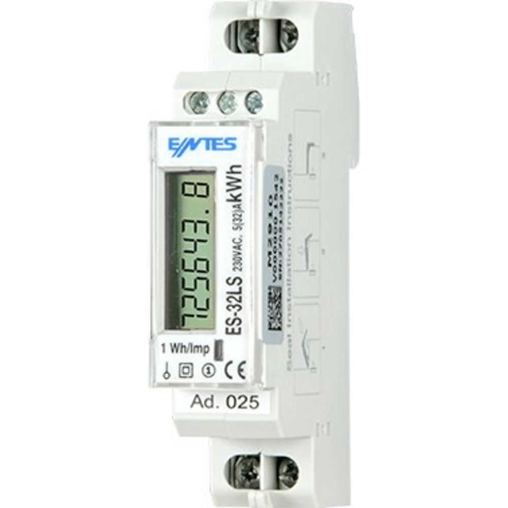 ENTES 1 Phase LCD Energy Meter, Type Energy Meter