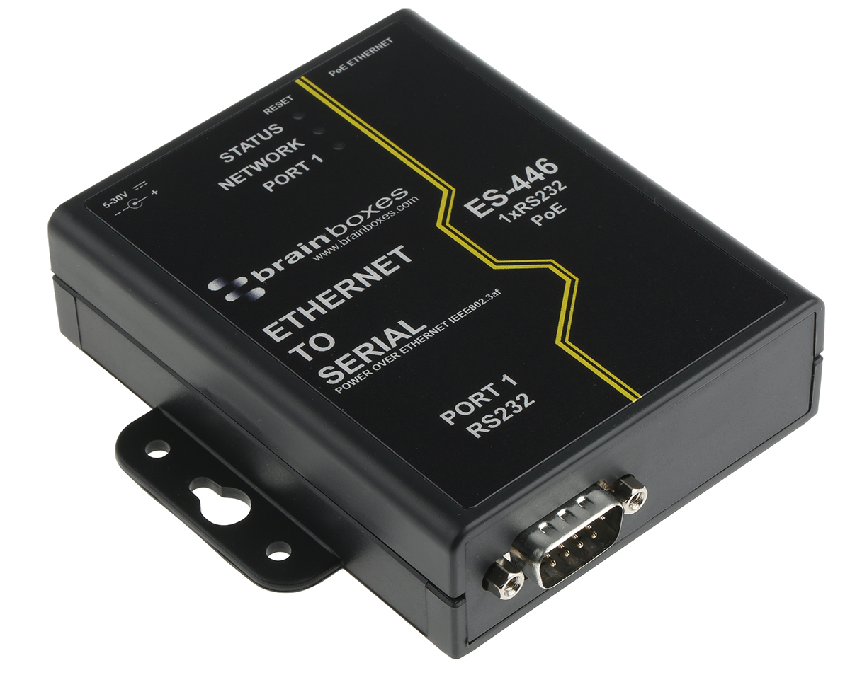 Brainboxes Device Server Serial Device Server 1, 1 Mbps Baud Rate
