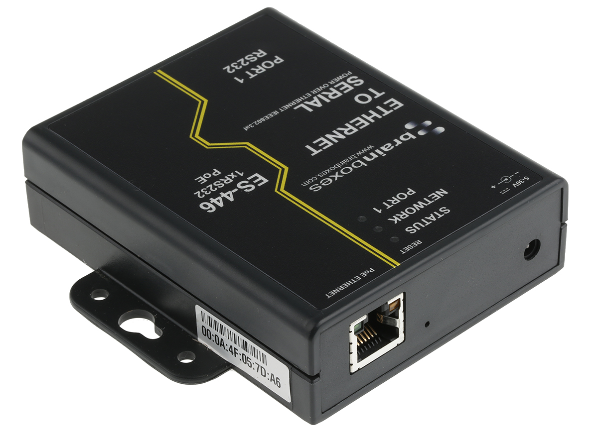 es-446 Brainboxes Device Server Serial Device Server 1, 1 Mbps Baud Rate