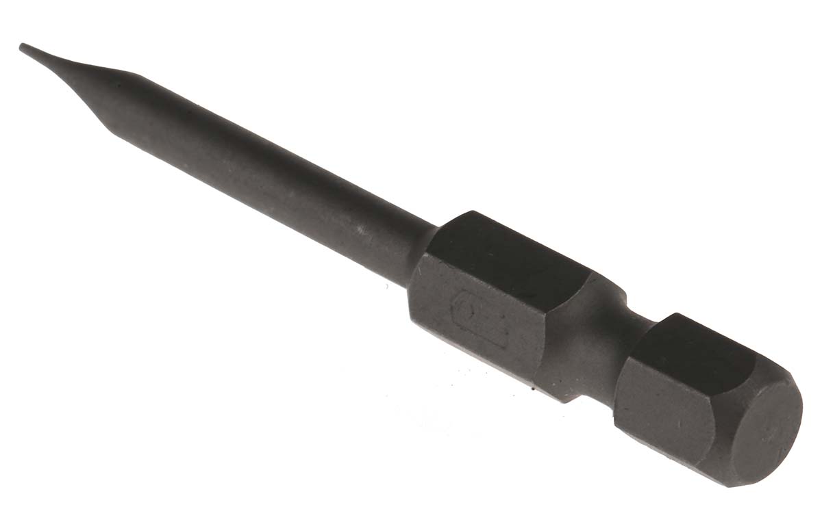 es6035 Facom Screwdriver Bit, 1/4 in Tip, Slotted Drive 1-Piece