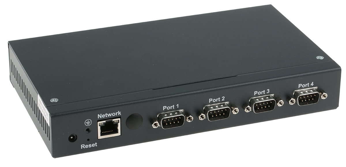 es-701 Brainboxes Serial Device Server 4, 1 Mbps Baud Rate