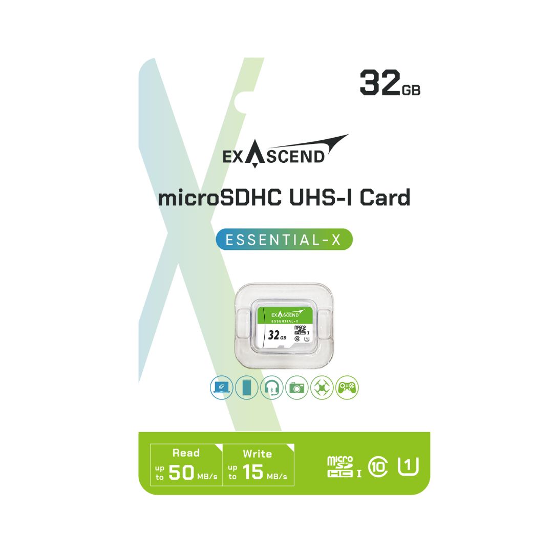 Exascend 32 GB MicroSDHC microSD, Class 10